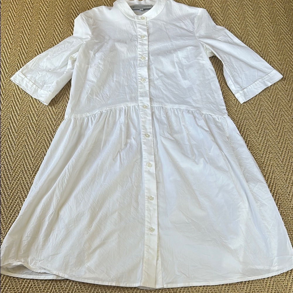 Tuckernuck White Blouse Dress